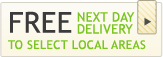Free Next Day delivery to select local areas