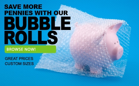Save More Pennies with Our Bubble Wrap